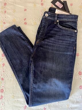 NWT rag & bone Nina High Rise Jeans. Size 28